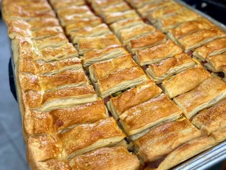 Charola grande de mini volos